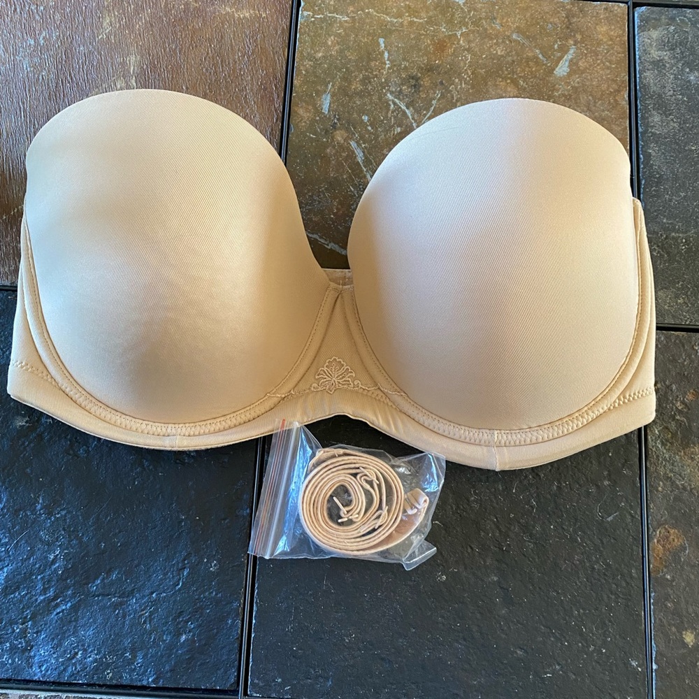 strapless bra